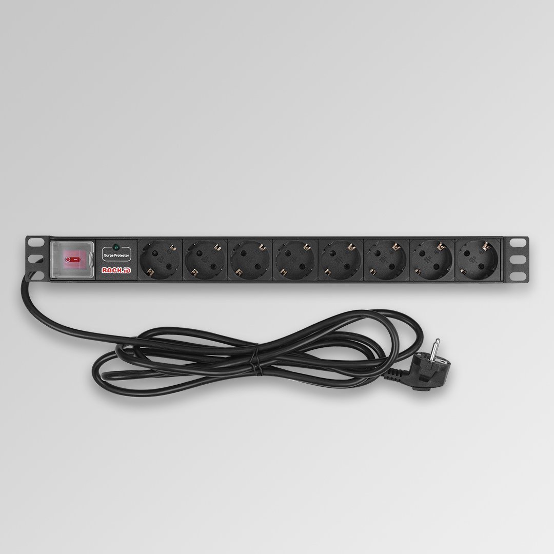 Power Distribution Unit 1U 8 Outlet Germany – P8G